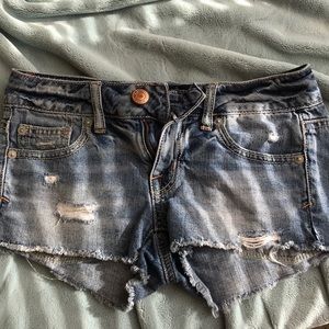 American Eagle Distressed Denim Shorts